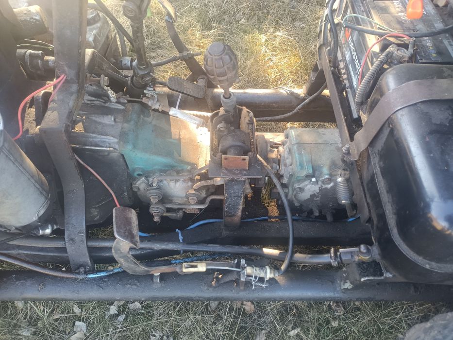 Traktorek z przyczepą kiper!