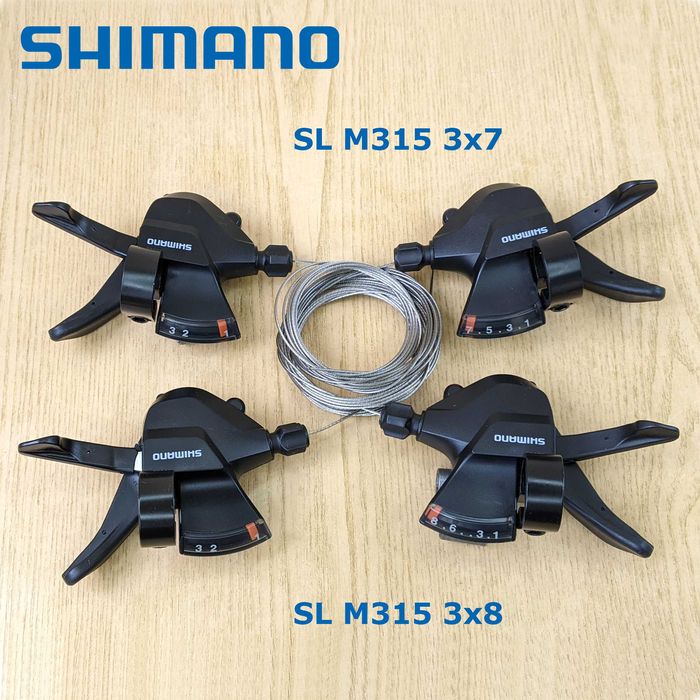 Манетки Shimano SL M315 3 7 8 Altus Alivio Deore
