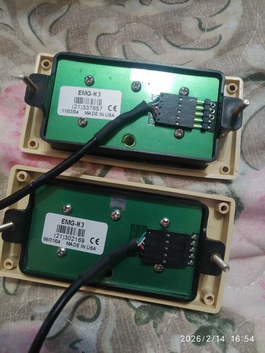 EMG Epiphone les paul classic worn ebony Gotoh