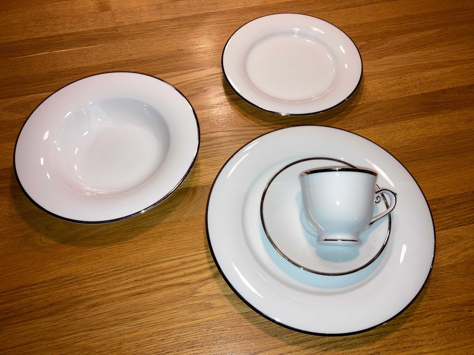 Zestaw obiadowy porcelanowy Villa Italia na 12 osób plus dodatki