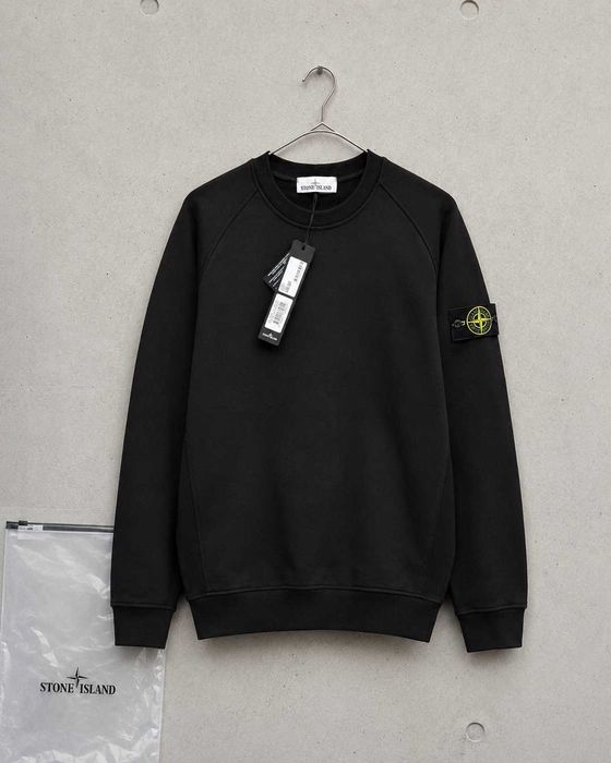 Чоловічий світшот Stone Island | casual streetwear | патч на рукаві | S M L XL XXL