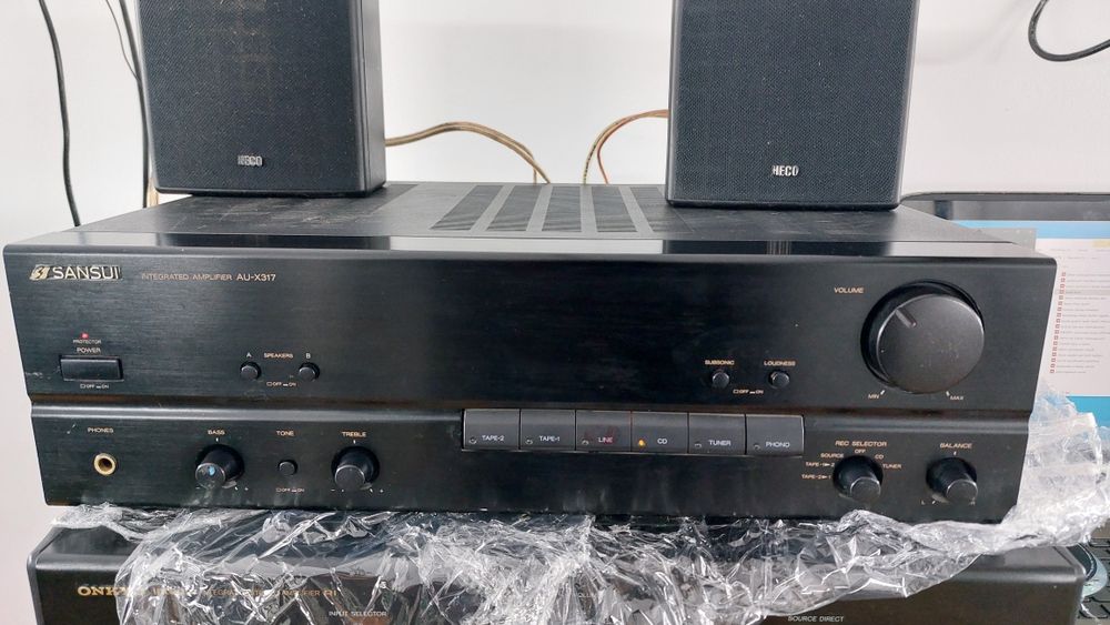 Sansui au x317 підсилювач