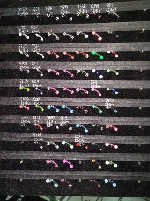 Продам мікробанани, прикраси в брови й інші місця