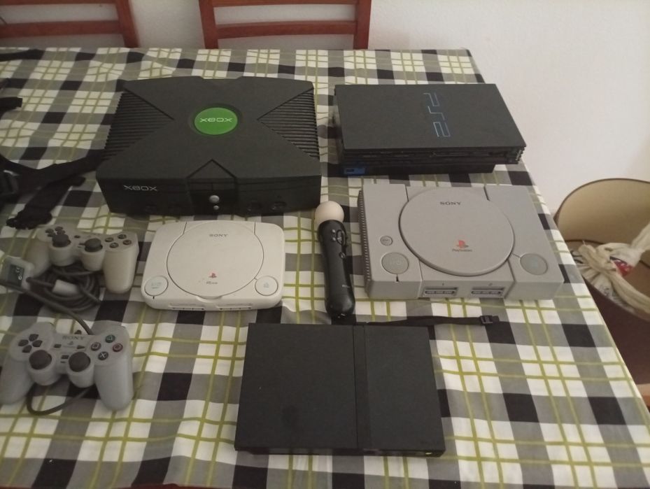 Conjunto de consolas