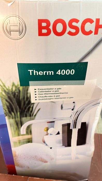 Esquentador a Gás da Bosch novo