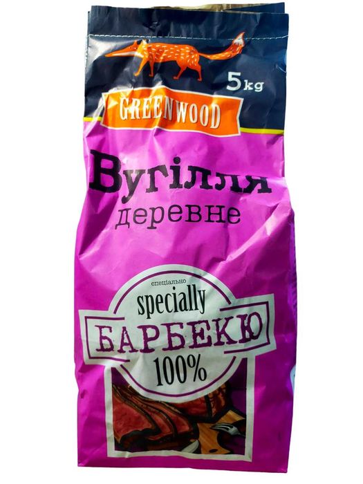 Вугілля деревинне ОПТ  2.5 кг,