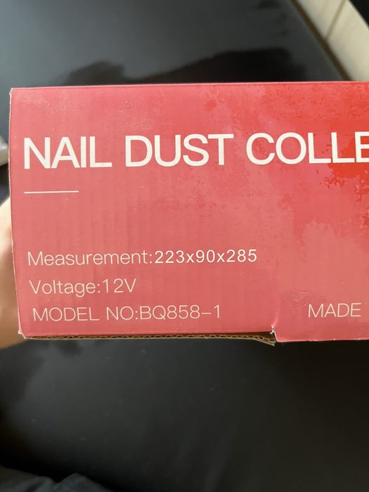 Витяжка для манікюру і педикюру з нера-фільтром 80 вт