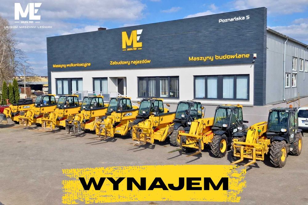 Wynajem - usługa - ładowarka teleskopowa - JCB / DIECI / MERLO