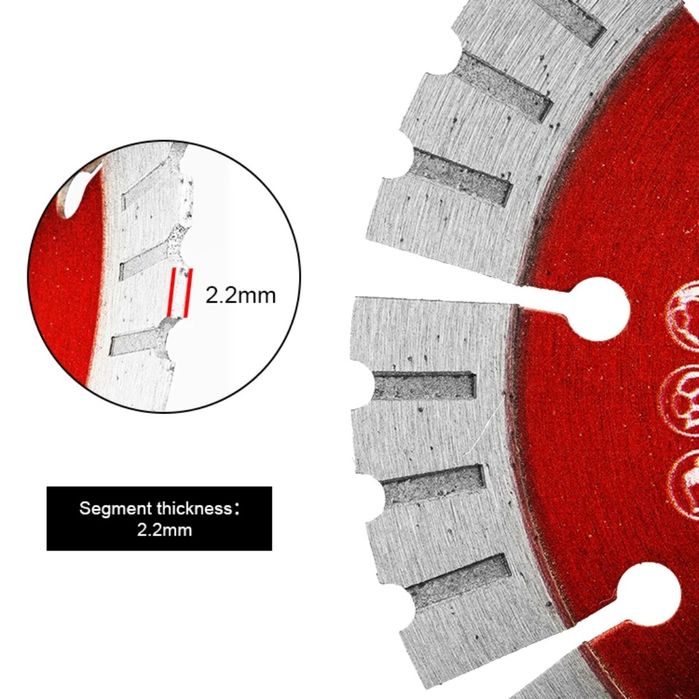 Tarcza diamentowa segmentowa 125 mm x 22,23 mm DEYI – Nowa