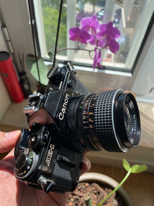 Canon AE-1 - Testada e funcional