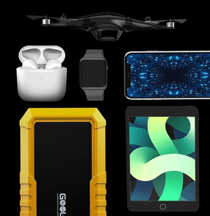 Powerbank ULTRA MOCNE 4000A Urządzenie rozruchowe booster akumulator