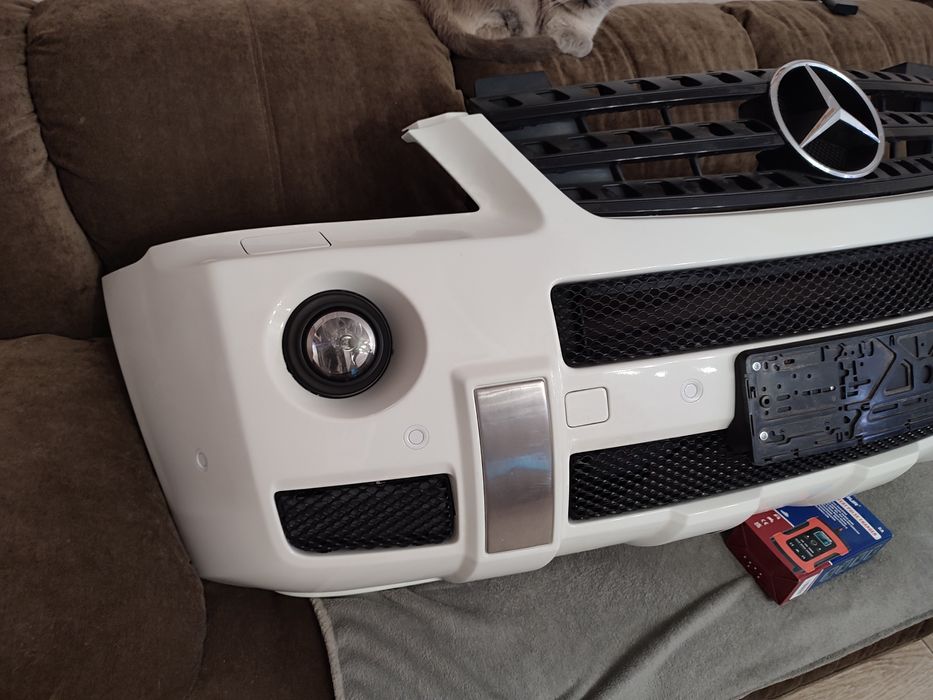 Передний бампер mercedes ml 63 amg w164