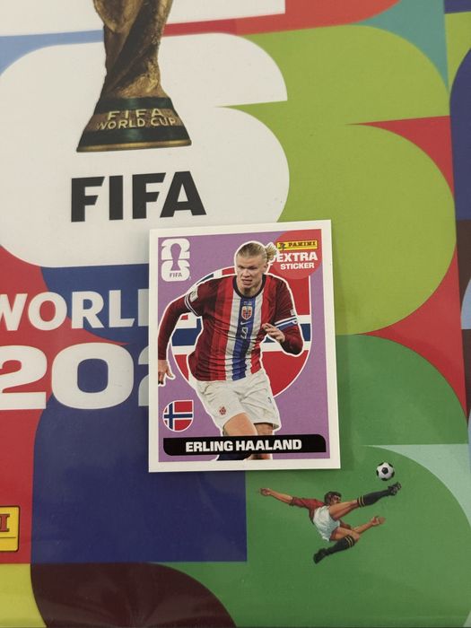 Legend do Halaand Extra sticker mundial 2026 panini