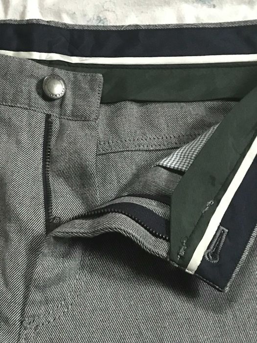 Серые джинсовые брюки б/у Zara MAN, размер 50 наш (44 европейский)