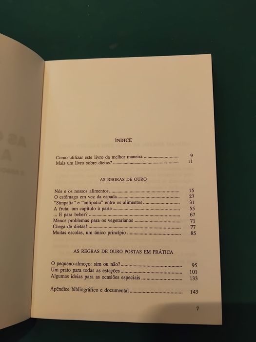 Livro “As Combinações Alimentares”