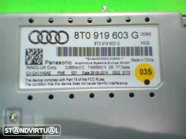 painel mostrador digital Audi A4 8E 2012