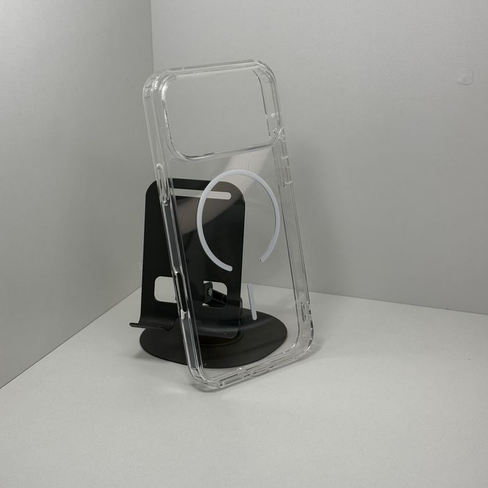 Чохол iPhone 17 Pro | 17 Pro Max прозрачный Clear Case MagSafe | Чехол айфон 17 про макс MagSafe противоударный