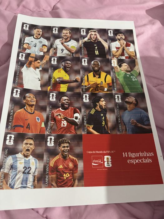 Cromos coca cola