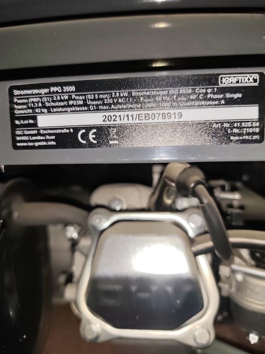 Генератор Kraftixx PPG3500