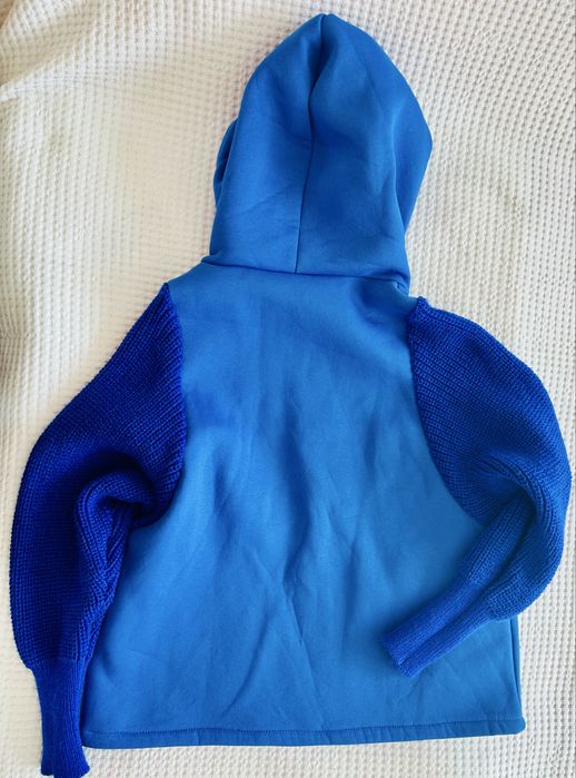 Chabrowa cieplutka bluza