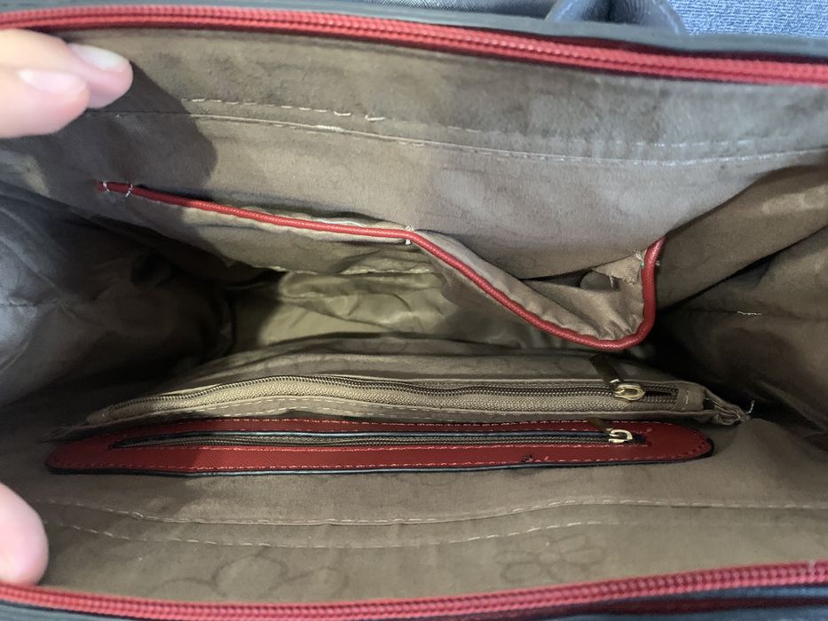 Сумка жіноча Michael Kors нова шкіряна червона