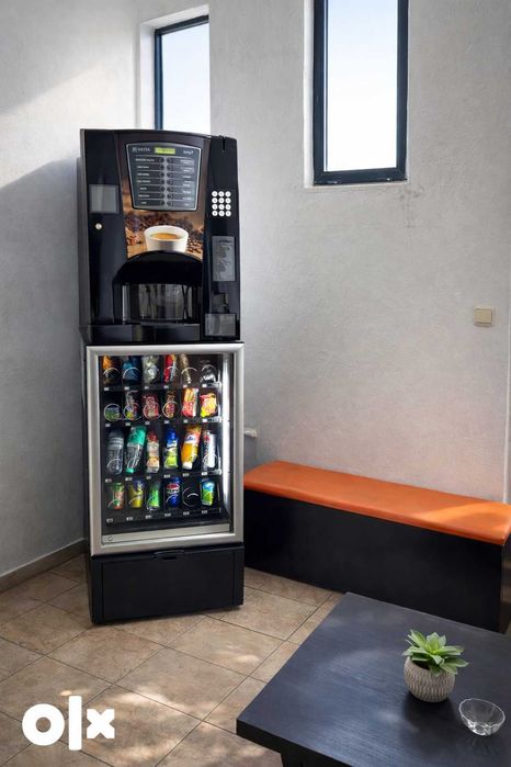 Maquina  Combinada – NECTA BRIO 3 + SNACKS E BEBIDAS