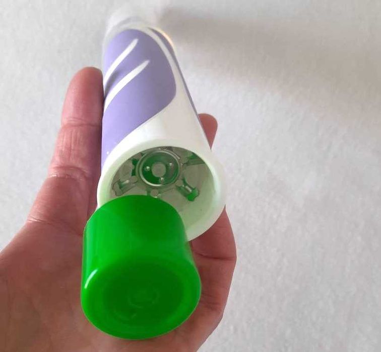 Зубная щетка с пастой 2 в 1 Push Brush для туристов, командировок