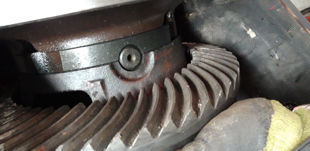 Atak most w skrzynia case mechanizm różnicowy tył