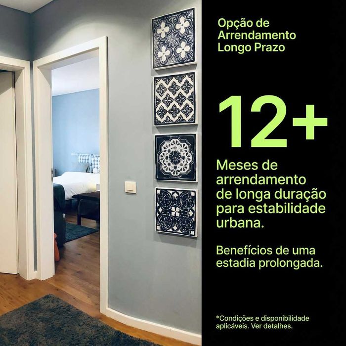 Aluguer por Quarto em Apartamento Exclusivo. Rooftop Exclusive