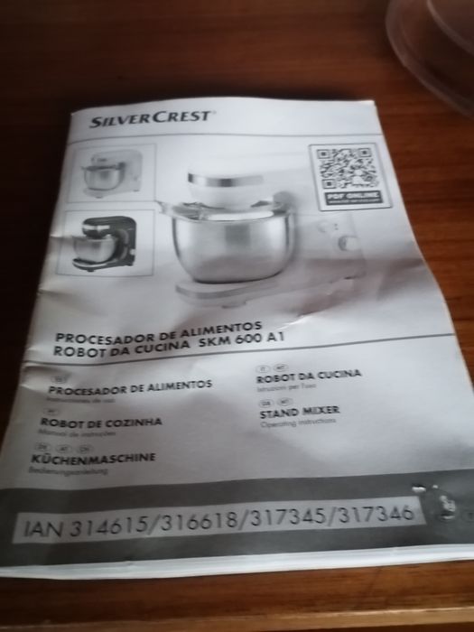 Acessórios batedeira Silvercrest