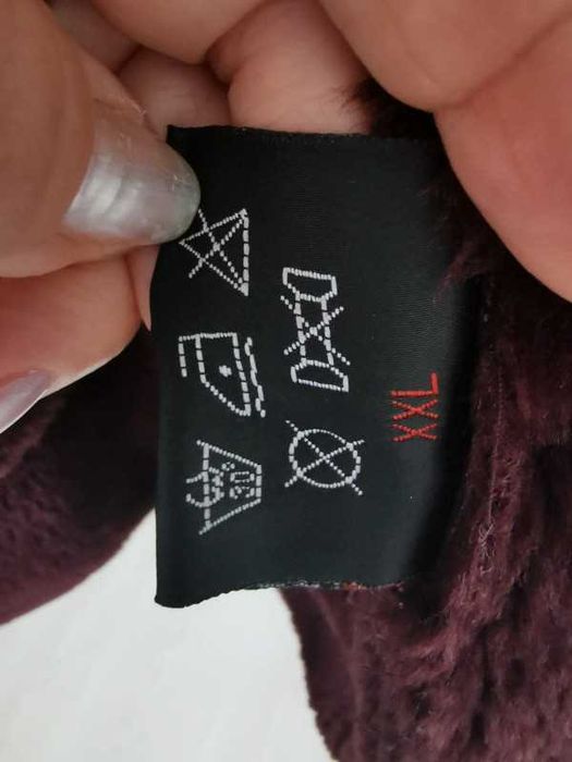 Casaco bordeaux unissexo, imitação camurça