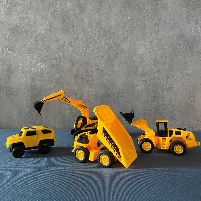 Автотрек "City truck", 345 ел., з машинками, з електричним двигуном