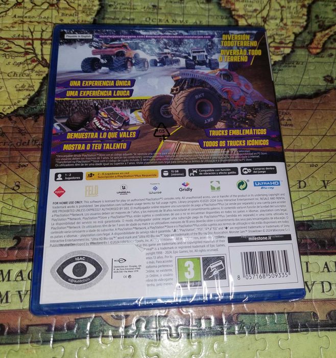 (Ps5) Monster Jam Showdown day one Edition Selado