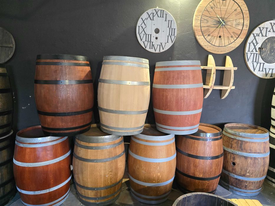 Blat na stół drewniany talerz okrągły 160 cm na 14-16 osób LOFT