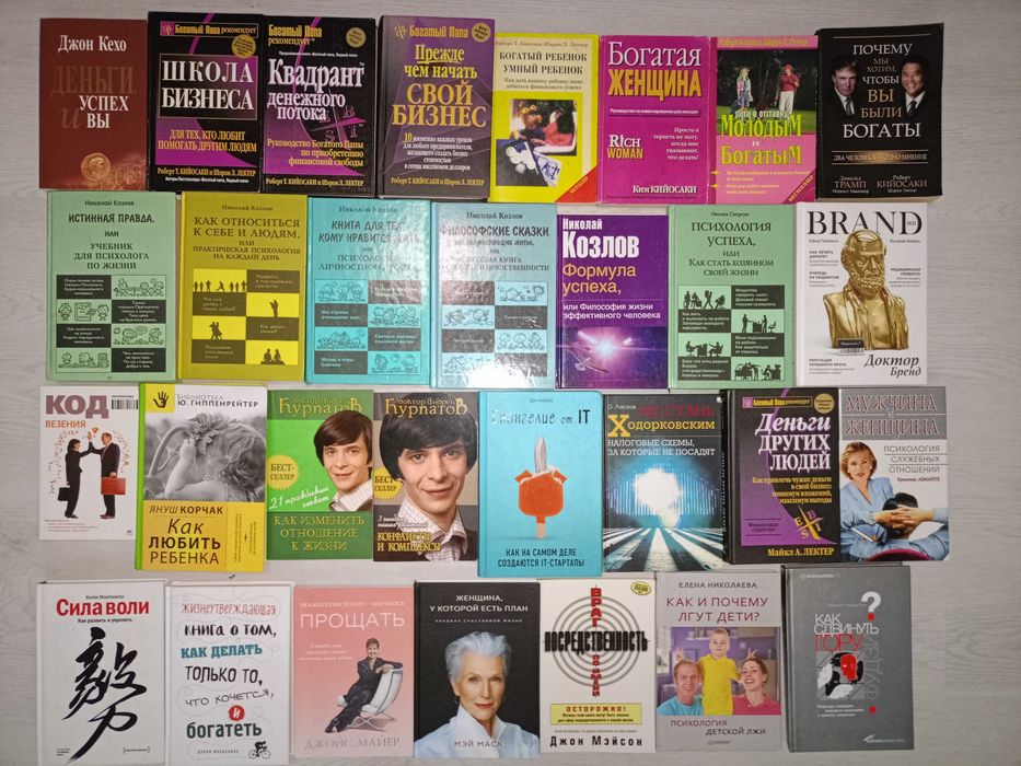 Психология, саморозвитие, професиональный рост, религия и подобное