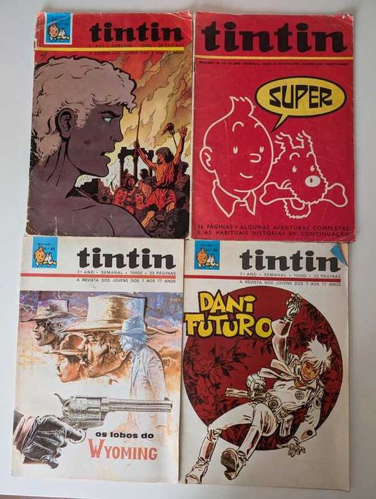 Revistas Tintin Anos 70 - Banda Desenhada