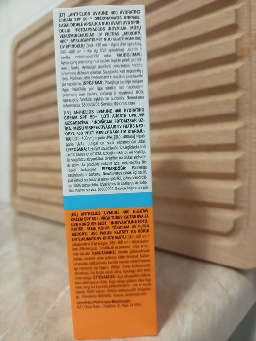 La Roche-Posay Anthelios Uvmune 400 krem nawilżający 50 ml