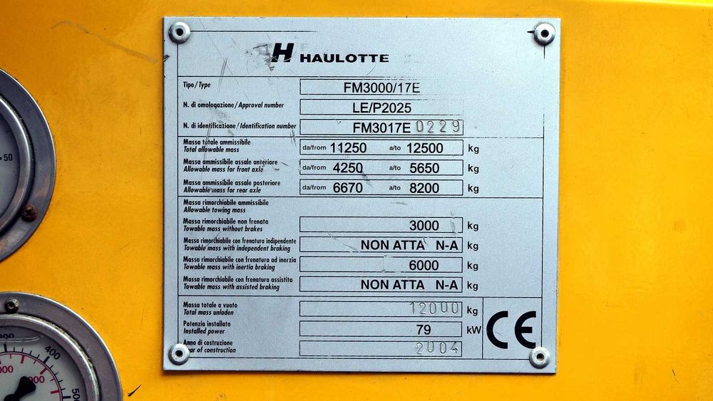 Ładowarka teleskopowa Faresin Haulotte FM3000/17E