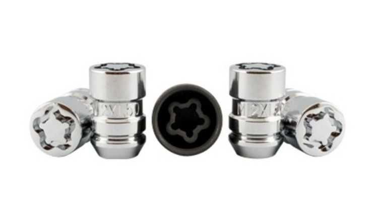 Kit Pernos segurança anti-roubo de jantes (NOVO) Abc Locks TUE9953. Medida rosca 12X150
