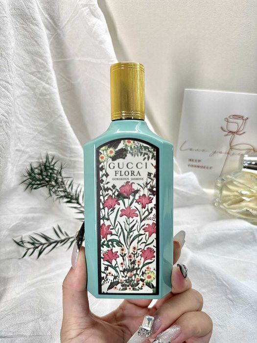 Gucci FLORA gorgeous jasmine perfume 100ml