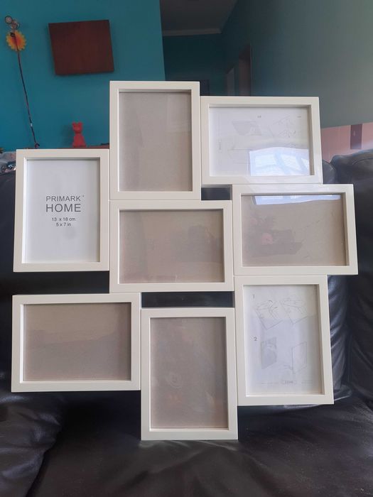 Moldura para 8 Fotos 13 cm × 18 cm da Primark Home