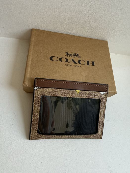 Coach x Peanuts Porta Cartões