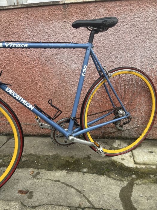 Bicicleta antiga ciclismo