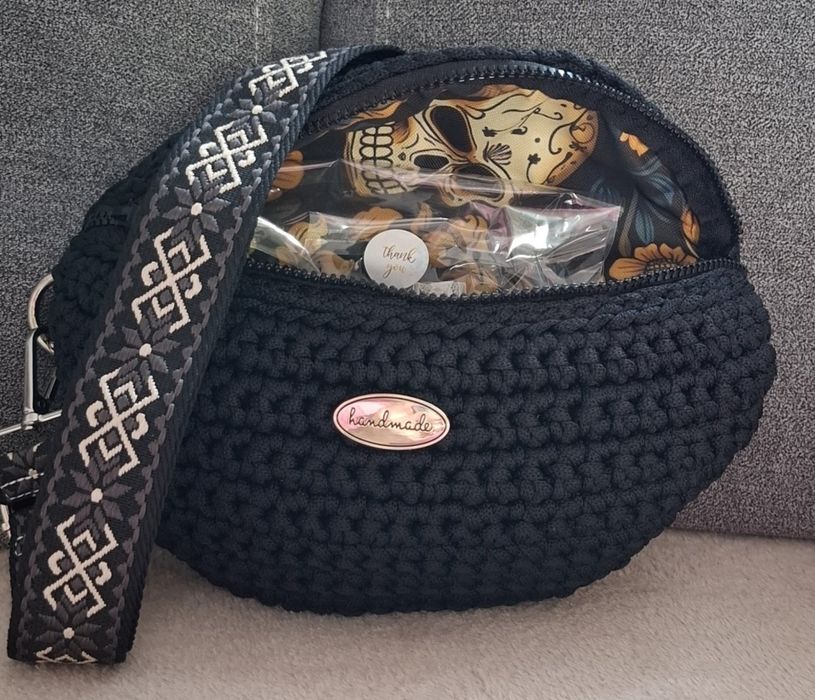 Zestaw 2 szt cudne duże nerki/ torebki  handmade