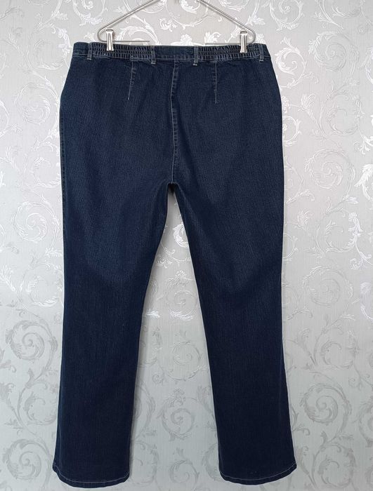 р 24-26 /  52-54 / 58-60-62 сині джинси штани довгі прямі великі батал