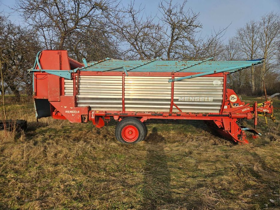 Przyczepa Samozbierająca MENGELE LAW 350 / Laweta do balotów
