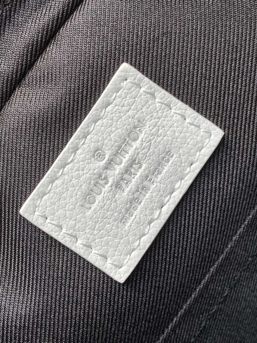 LOUIS VUITTON TRIO 3в1 мужская сумка белая кожаная кожа оригинал