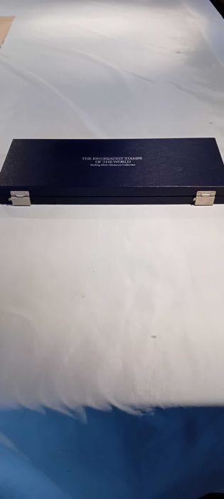 Vendo colecção de 100 selos em prata  925