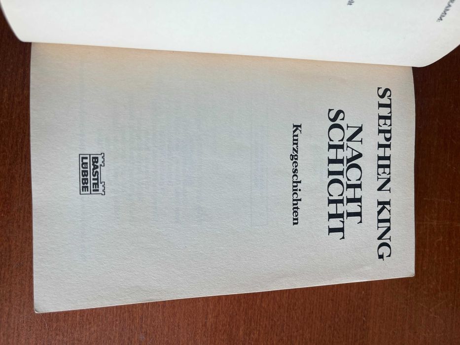 Nacht Schicht - Stephen King - em Alemão