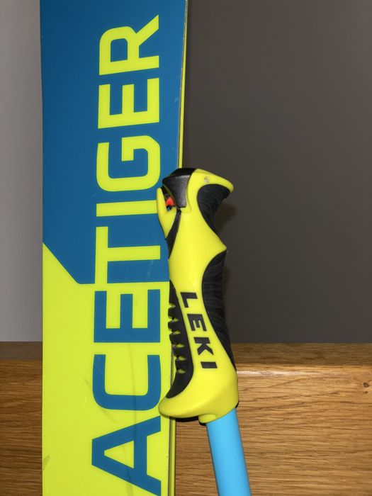 Narty volkl race tiger sl11 + kijki LEKI